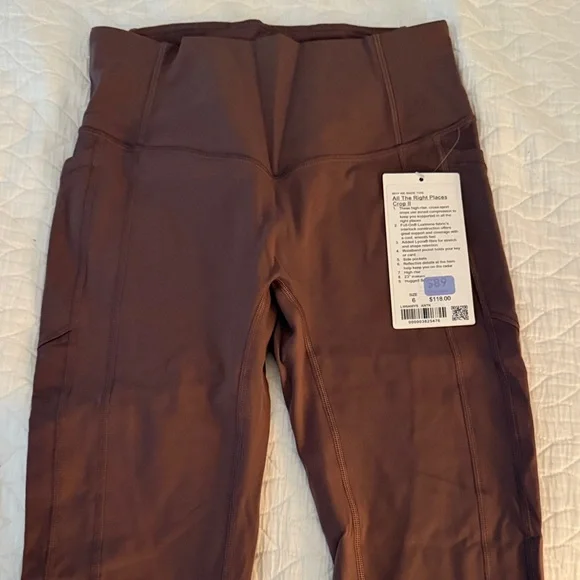 Lululemon all the right places crop II - Picture 3 of 4